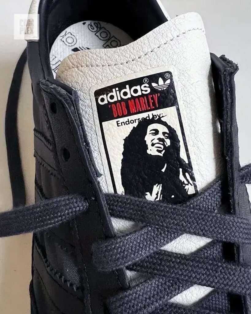حذاء سنيكرز بوب مارلي x أديداس اس ال 72 أسود أخضر Bob Marley x adidas SL 72
