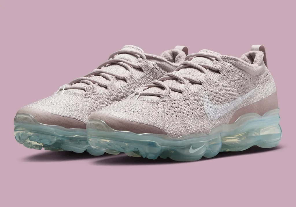 حذاء سنيكرز جزم نايك فابور ماكس فلاي نت 2023 بلاتينيوم فيوليت Nike Vapormax Flyknit 2023 Platinum Violet