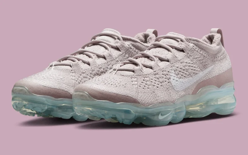 حذاء سنيكرز جزم نايك فابور ماكس فلاي نت 2023 بلاتينيوم فيوليت Nike Vapormax Flyknit 2023 Platinum Violet