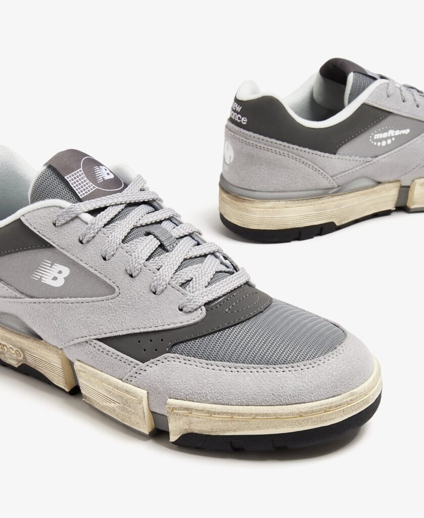 حذاء سنيكرز نيو بالانس 0.01 جراي رمادي MSFTSrep x New Balance 0.01 Grey