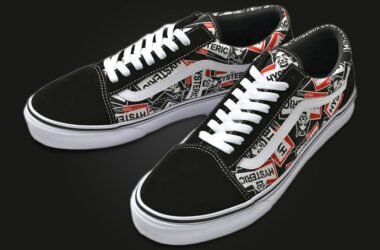 حذاء سنيكرز هيستيريك جليمور x فانز أولد سكول سي نو ايفيل أسود Hysteric Glamour x Vans Old Skool See No Evil