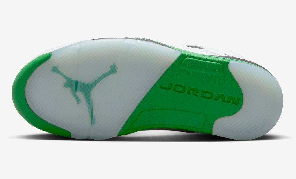 نايك اير جوردان 5 Nike Air Jordan لاكي جرين lucky green