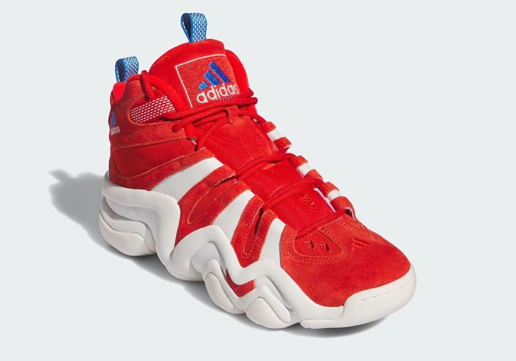 حذاء سنيكرز اديداس كريزي 8 فِيلي لون احمر ابيض adidas Crazy 8 Philly