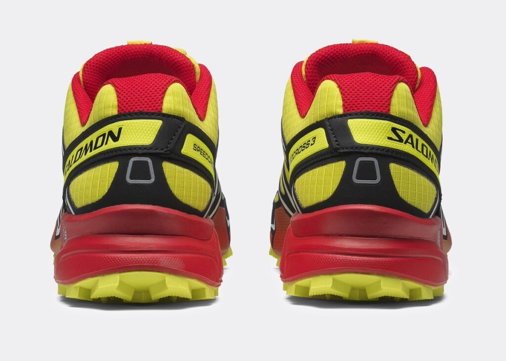 حذاء سنيكرز او جي سالومون سبيد كروس 3 سولفور لون كبريتي احمر OG Salomon Speedcross 3 Sulphur