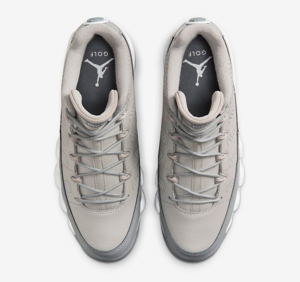 حذاء سنيكرز نايك اير جوردن 9 جولف كول جراي لون رمادي Air Jordan 9 Golf Cool Grey