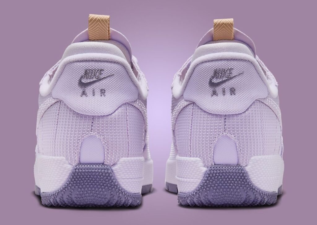 حذاء سنيكرز نايك اير فورس 1 وايلد ليلاك بلوم النسائي لون بنفسجي Nike Air Force 1 Wild Lilac Bloom