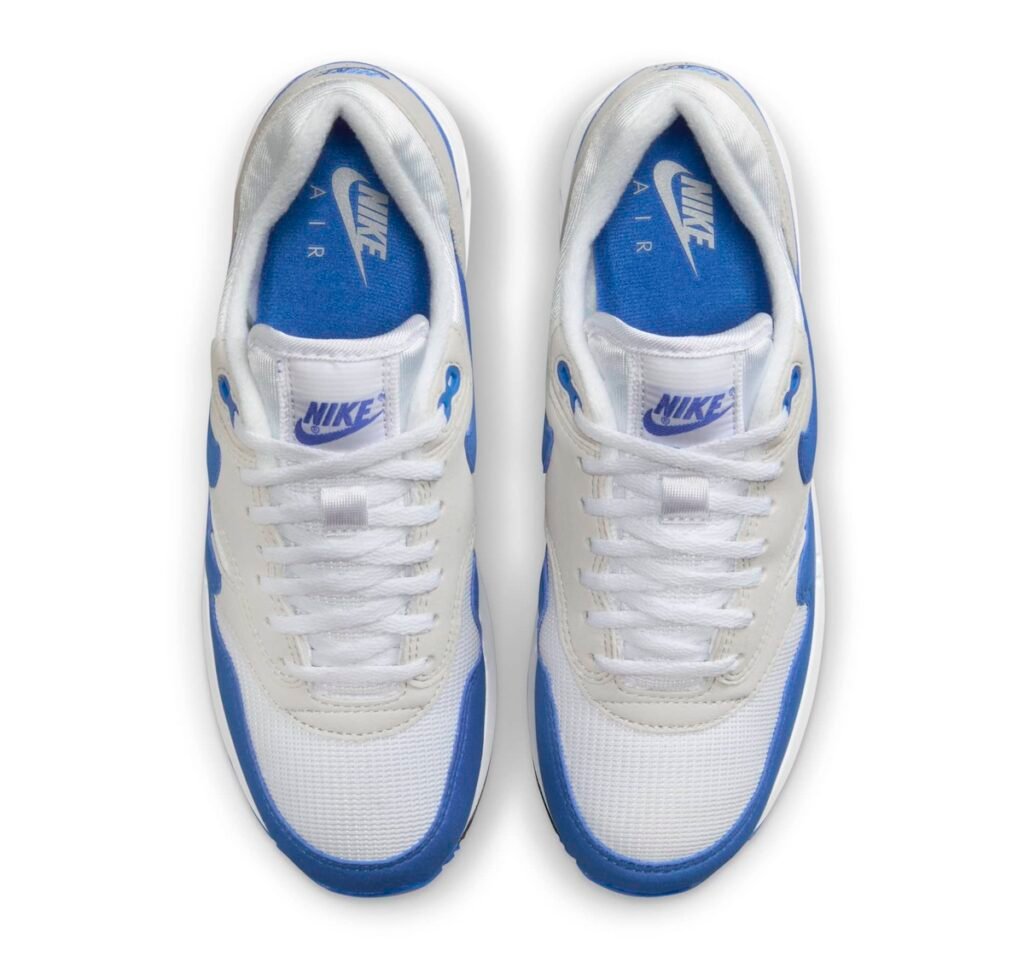 حذاء سنيكرز نايك اير ماكس 1 ’86 أو جي رويال النسائي لون ازرق رمادي ابيض Nike Air Max 1 '86 OG Royal