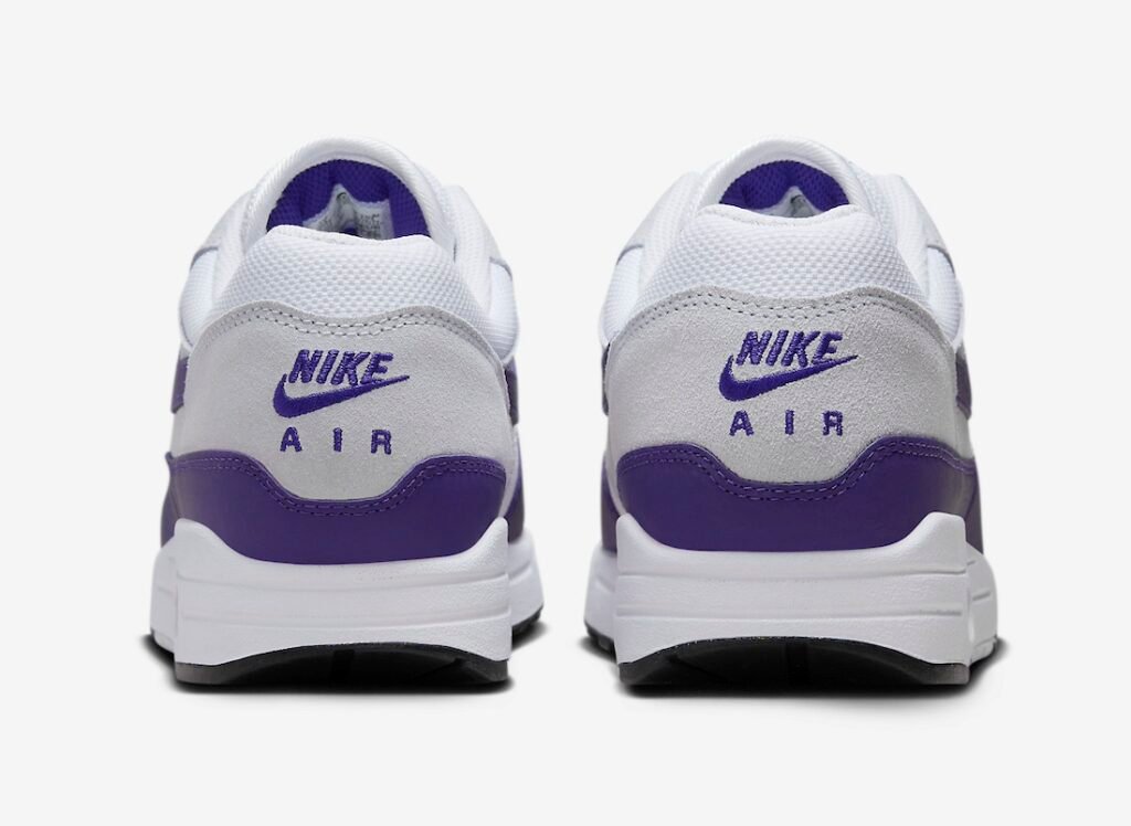 حذاء سنيكرز نايك اير ماكس 1 فيلد بربل لون ابيض بنفسجي Nike Air Max 1 Field Purple