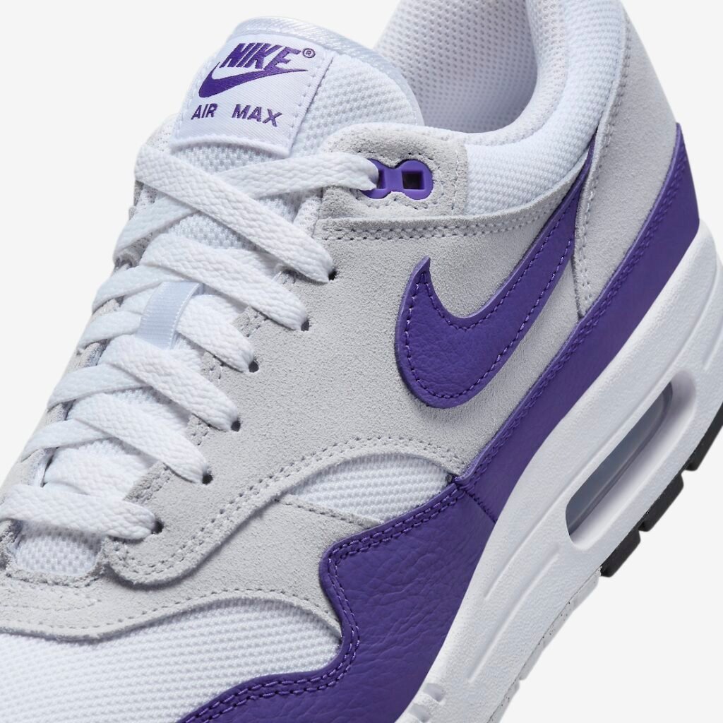 حذاء سنيكرز نايك اير ماكس 1 فيلد بربل لون ابيض بنفسجي Nike Air Max 1 Field Purple