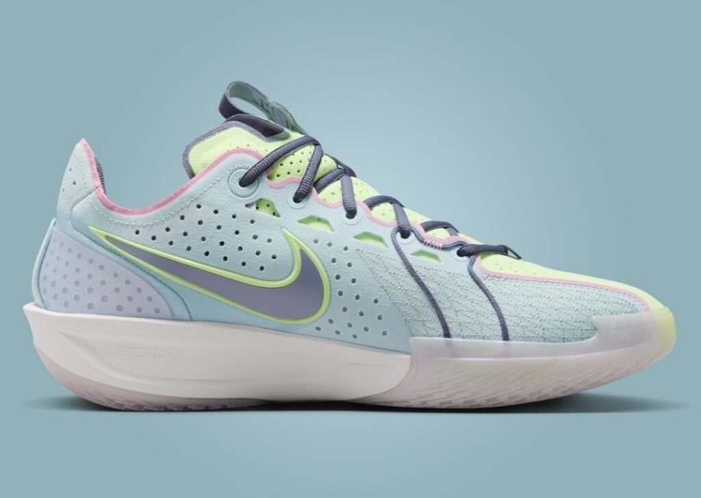 حذاء سنيكرز نايك زووم جي تي كات 3 باستل لون ازرق اخضر Nike Zoom GT Cut 3 Pastel