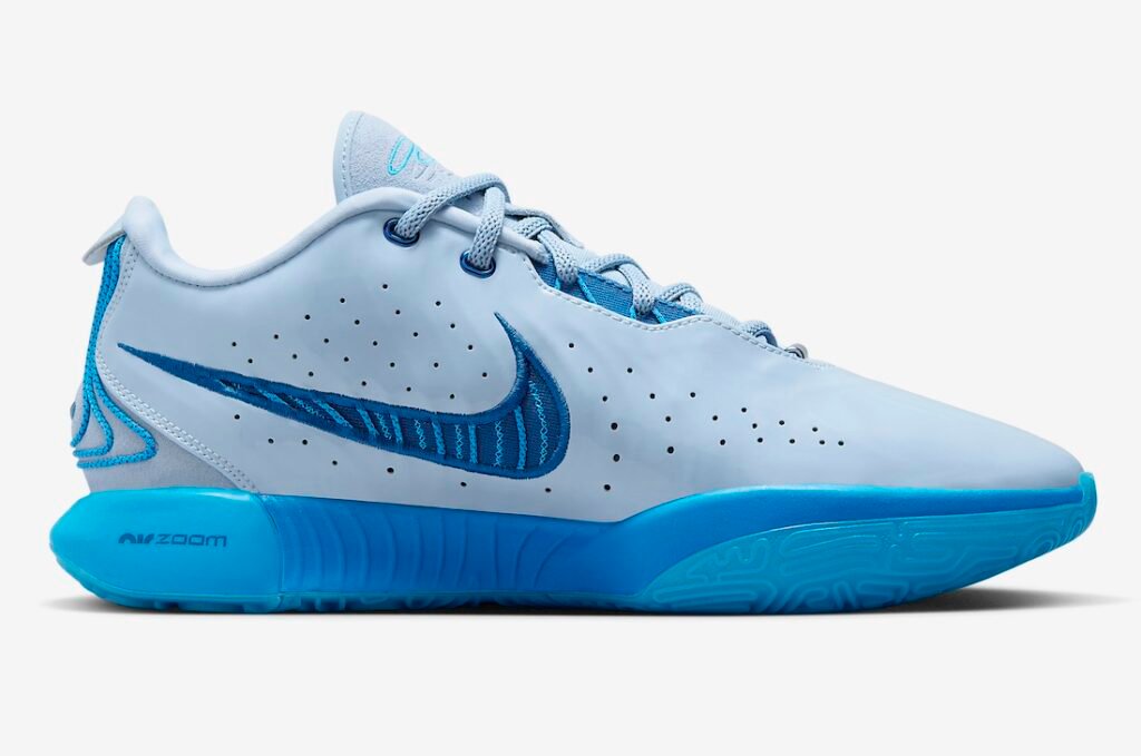 حذاء سنيكرز نايك ليبرون 21 بلو دايفر لون ازرق Nike LeBron 21 Blue Diver