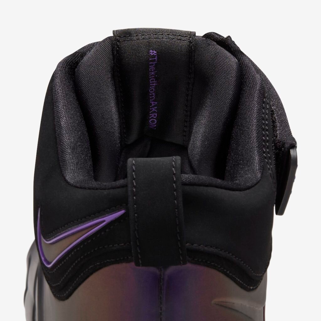 نايك زووم ليبرون 4 إجبلانت لون الباذنجان Nike Zoom LeBron 4 Eggplant