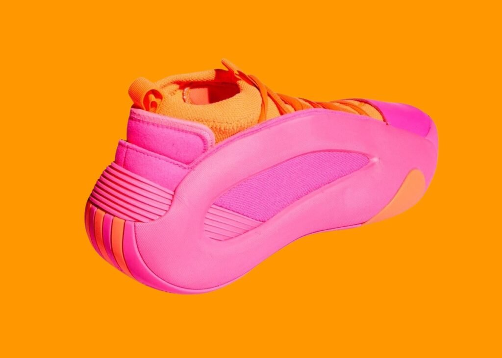 حذاء سنيكرز اديداس هاردن فوليوم 8 فلامينجو فلاي لون وردي برتقالي adidas Harden Vol. 8 Flamingo Fly