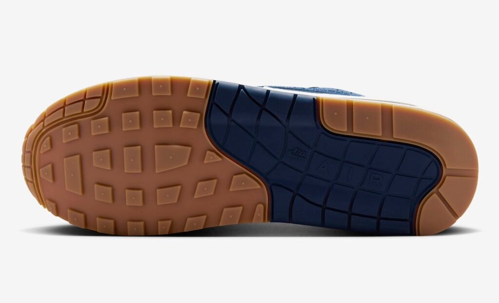 حذاء سنيكرز نايك اير ماكس 1 86 او جي جاكي روبنسون لون ازرق كحلي رمادي Nike Air Max 1 '86 OG Jackie Robinson