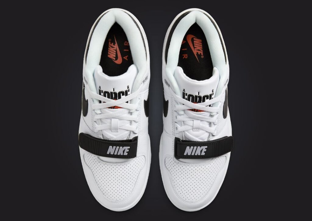 حذاء سنيكرز نايك اير ألفا فورس 88 باللون الابيض والاسود Nike Air Alpha Force 88