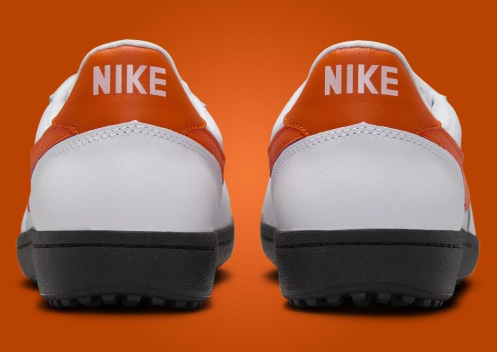 حذاء سنيكرز نايك فيلد جنرال وايت اورانج لون ابيض برتقالي اسود Nike Field General SP White Orange