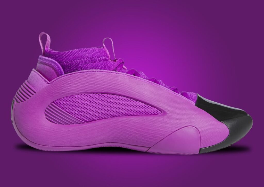 حذاء سنيكرز اديداس هاردن فوليوم 8 بيربل بورست لون بنفسجي بالكامل  adidas Harden Vol. 8 Purple Burst