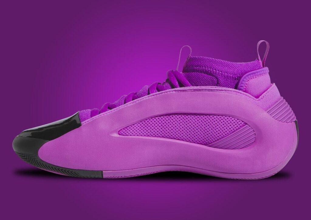 حذاء سنيكرز اديداس هاردن فوليوم 8 بيربل بورست لون بنفسجي بالكامل adidas Harden Vol. 8 Purple Burst