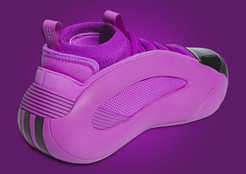 حذاء سنيكرز اديداس هاردن فوليوم 8 بيربل بورست لون بنفسجي بالكامل adidas Harden Vol. 8 Purple Burst