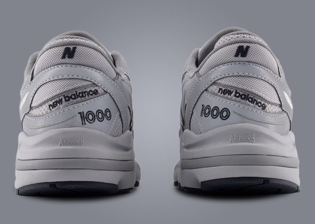 حذاء سنيكرز نيو بالانس 1000 جراي لون رمادي New Balance 1000 Grey