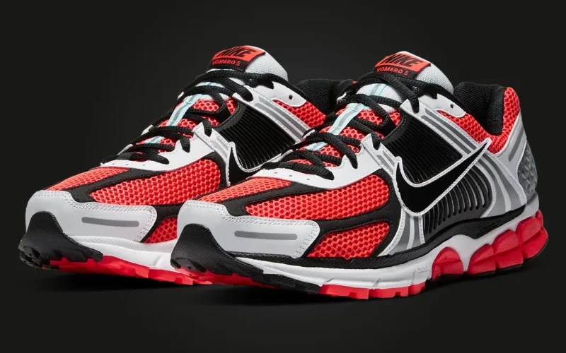 Nike Zoom Vomero 5 Bright Crimson Black