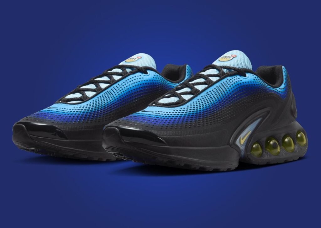 حذاء سنيكرز نايك اير ماكس دي ان هايبر بلو لون اسود ازرق Nike Air Max DN Hyper Blue