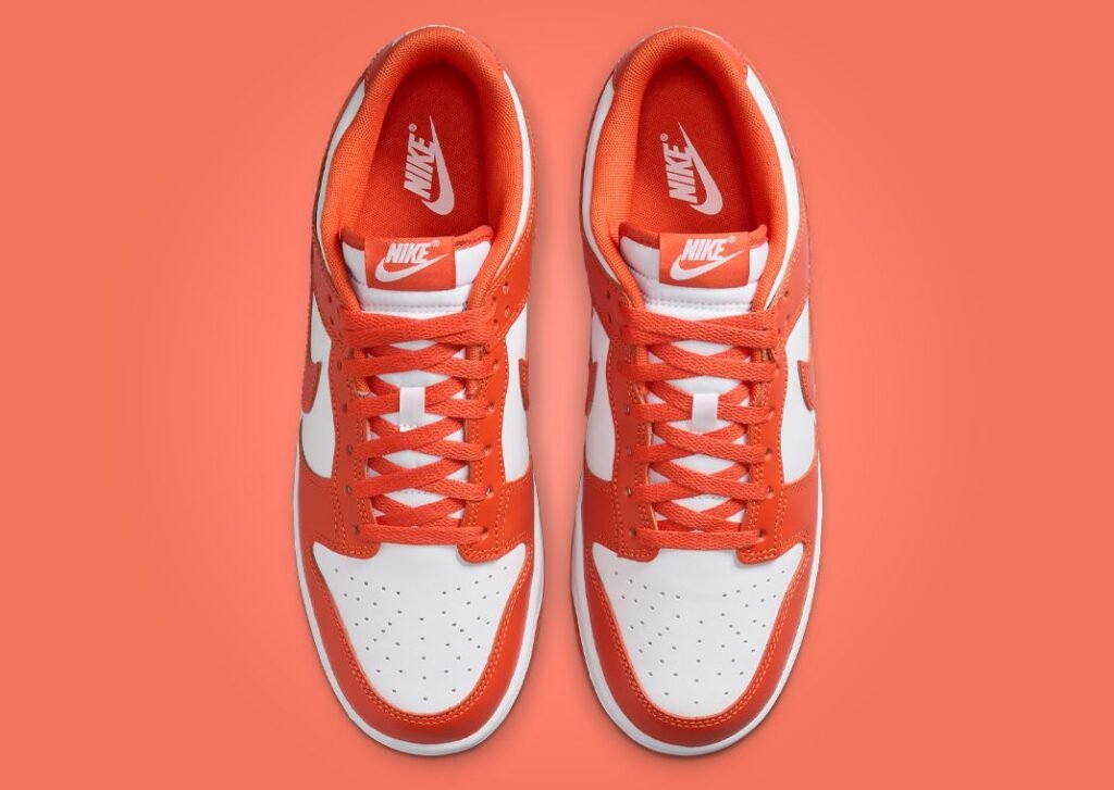 حذاء سنيكرز نايك دانك لو كوزميك كلاي سيراكيوز لون احمر برتقالي ابيض Nike Dunk Low Cosmic Clay Syracuse