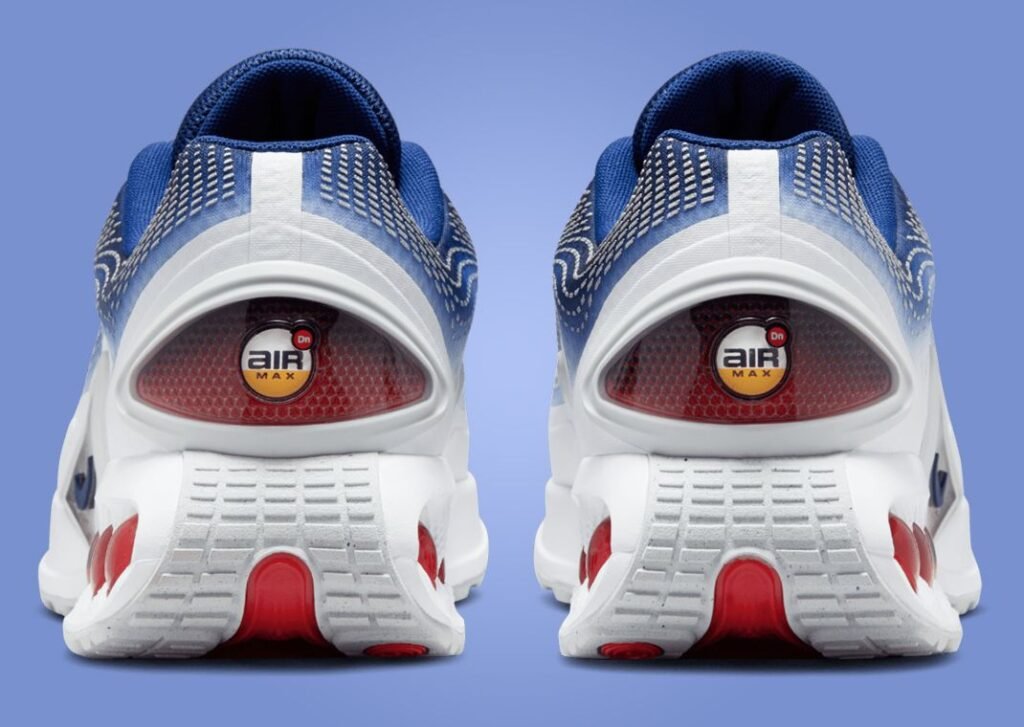 حذاء سنيكرز نايك ماكس اير دي ان أولمبيك لون ابيض ازرق احمر Nike Air Max DN Olympic