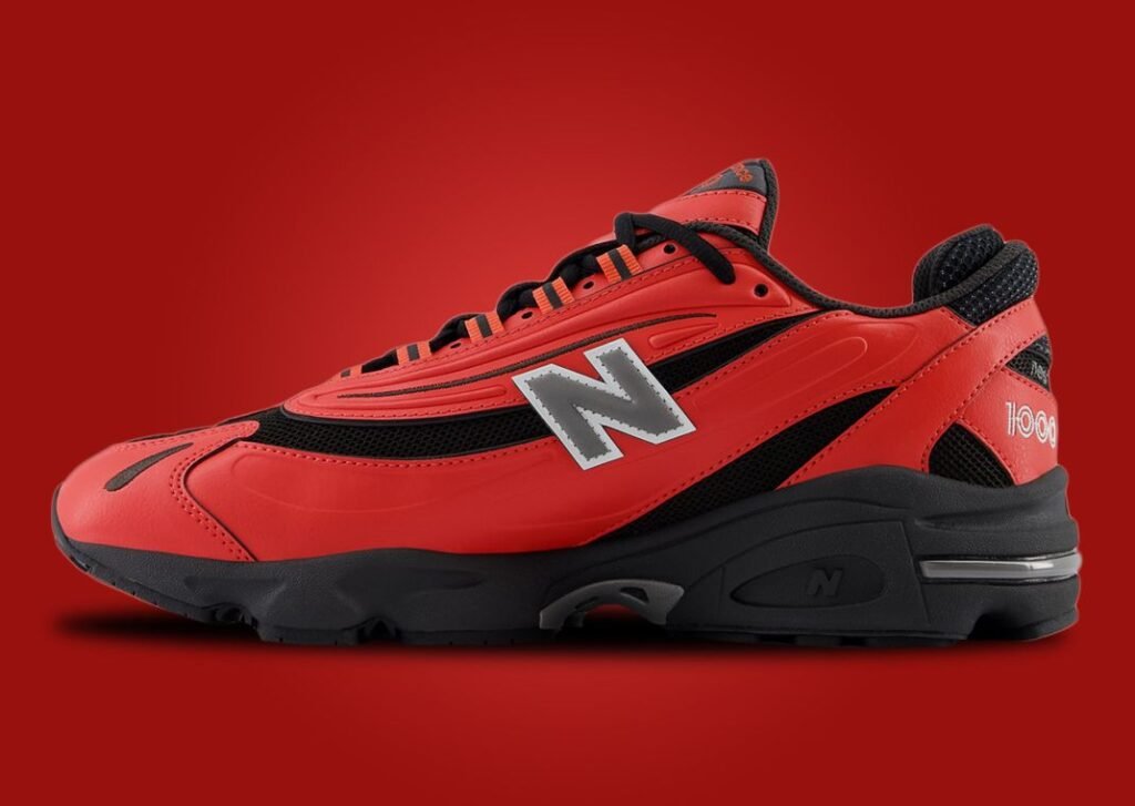 حذاء سنيكرز نيو بالانس 1000 ريد لون احمر اسود New Balance 1000 Red Black