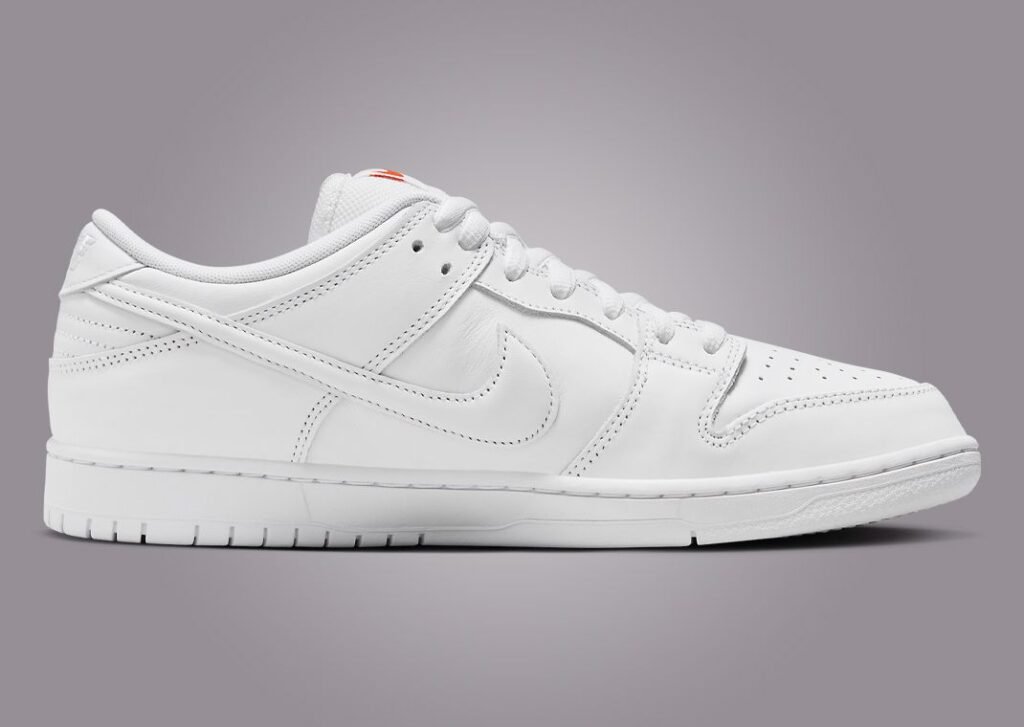 نايك اس بي دانك لو آيزو تريبل وايت لون ابيض بالكامل Nike SB Dunk Low ISO Triple White