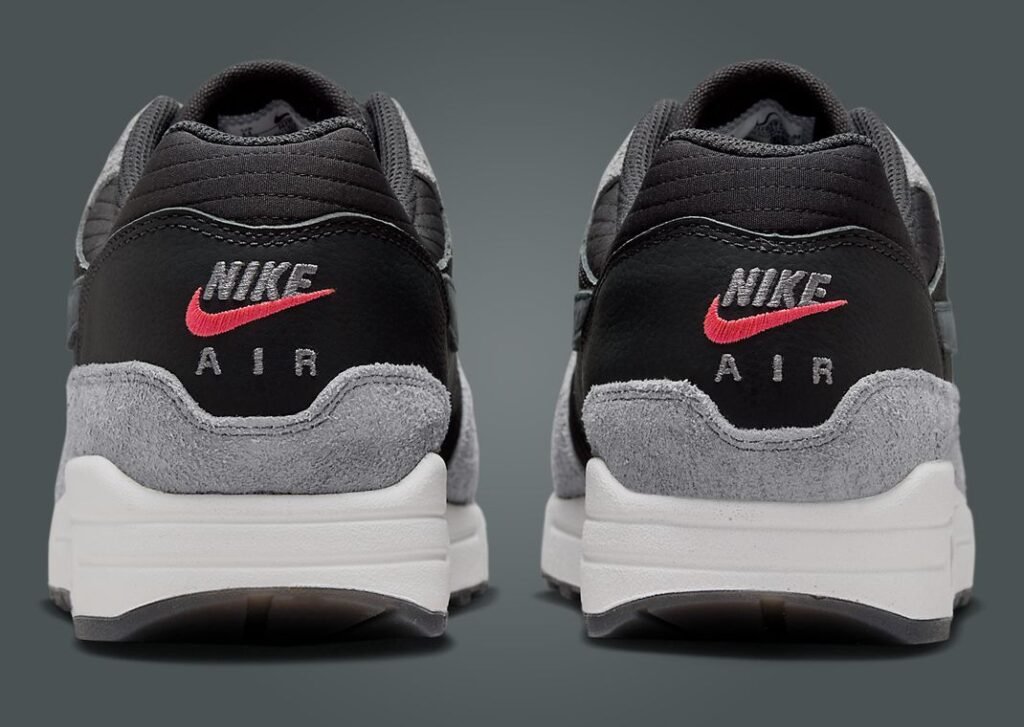 نايك اير ماكس 1 بريميوم دارك سموك جراي لون اسود رمادي Nike Air Max 1 Premium Dark Smoke Grey