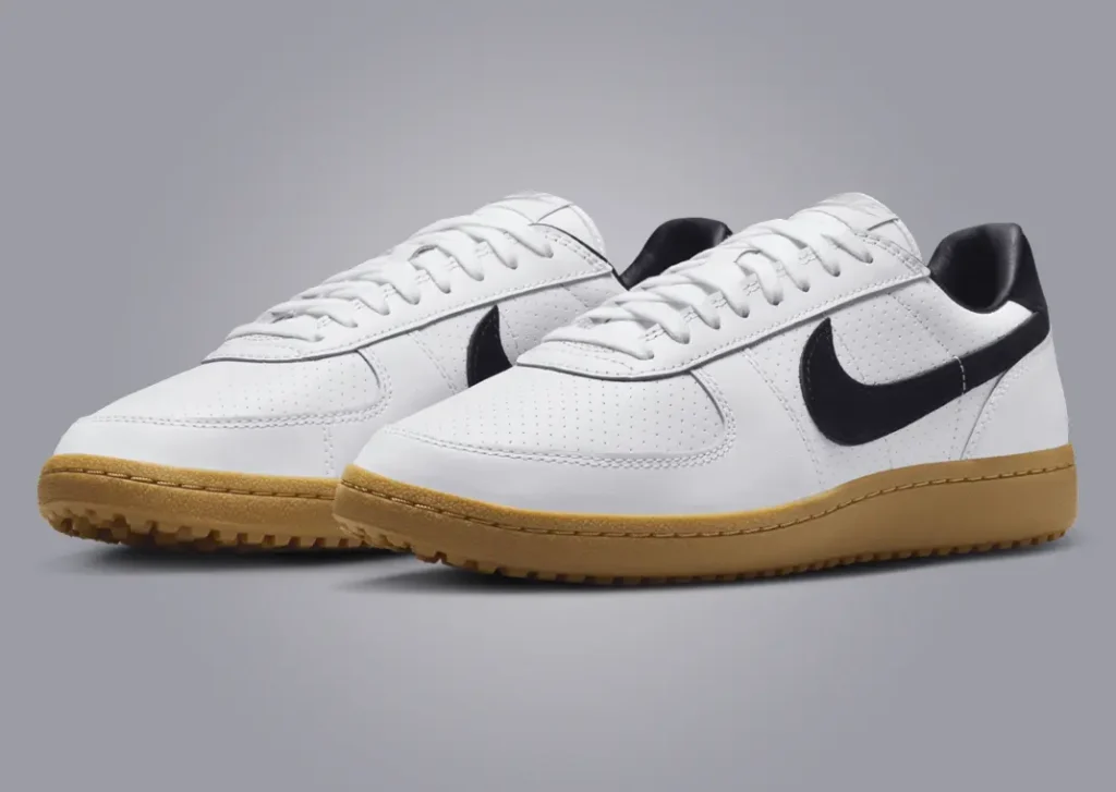 نايك فيلد جنرال 82 وايت بلاك جام لون ابيض اسود صمغ Nike Field General 82 White Black Gum