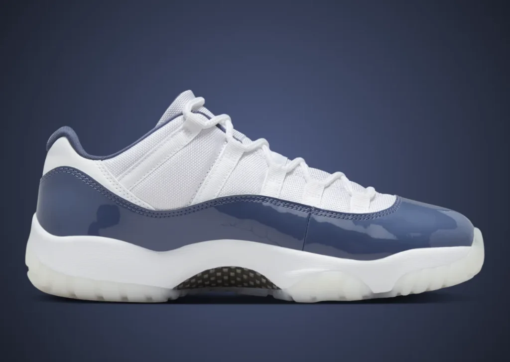 اير جوردان 11 ريترو لو ديفيوزد بلو لون ازرق داكن وابيض Air Jordan 11 Retro Low Diffused Blue