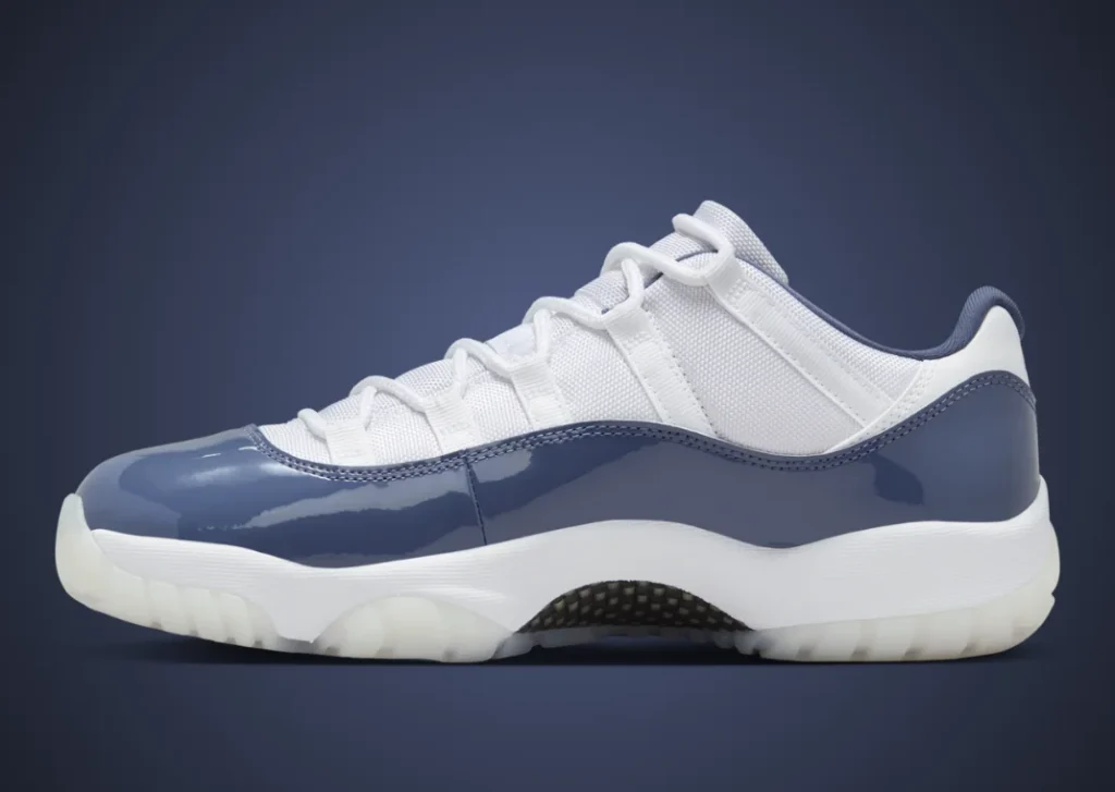 اير جوردان 11 ريترو لو ديفيوزد بلو لون ازرق داكن وابيض Air Jordan 11 Retro Low Diffused Blue