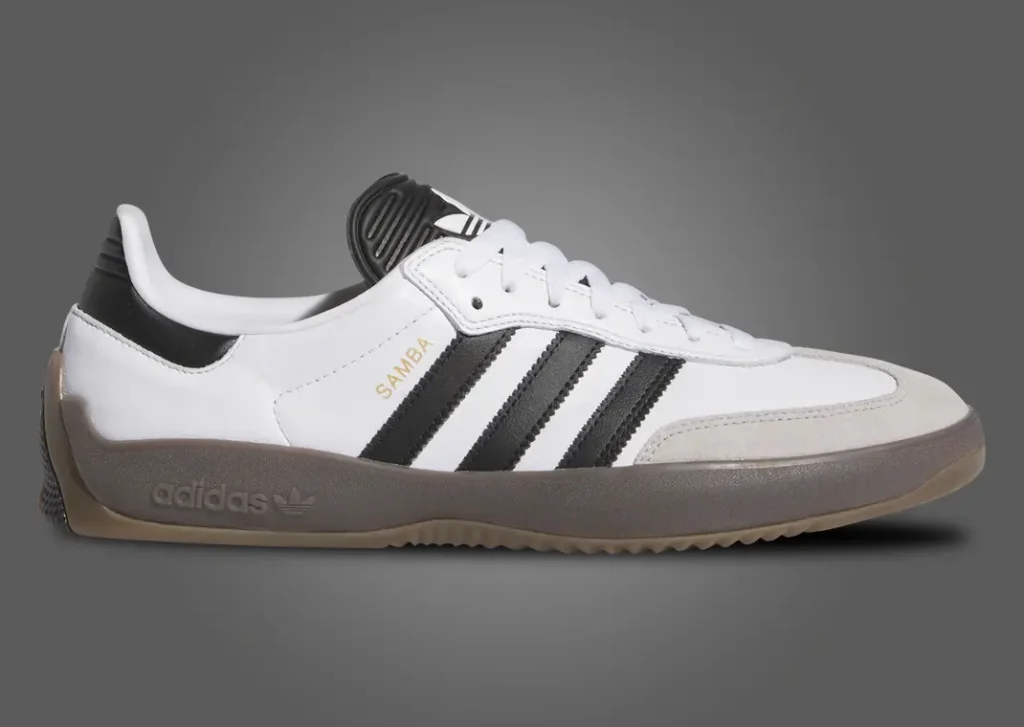 حذاء سنيكرز اديداس سامبا بويج كلاود وايت كور بلاك لون ابيض اسود adidas Samba Puig Cloud White Core Black