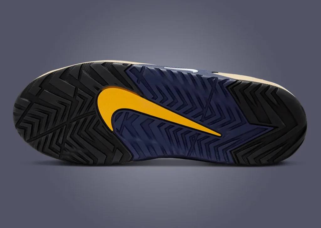 حذاء سنيكرز نايك جام وايت ميدنايت نايفي جولد لون ابيض كحلي ذهبي Nike Jam White Midnight Navy Gold