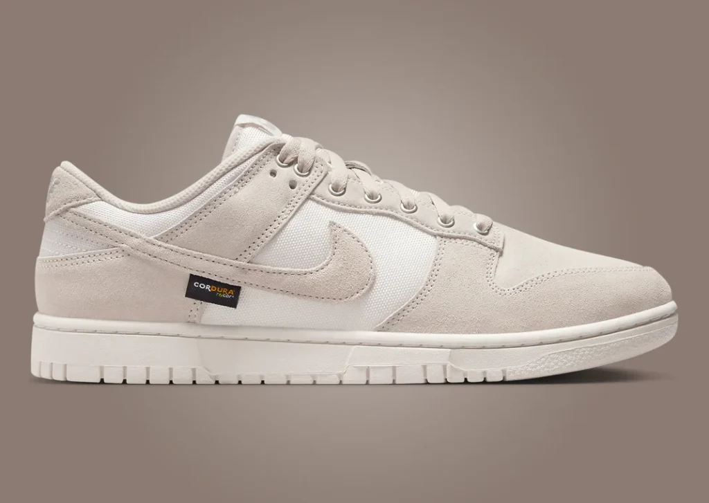 حذاء سنيكرز نايك دانك لو كوردورا لايت لون بني فاتح Nike Dunk Low Cordura Light Orewood Brown