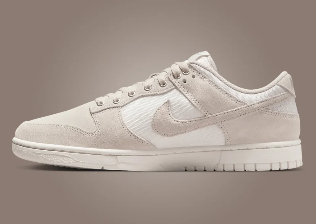 حذاء سنيكرز نايك دانك لو كوردورا لايت لون بني فاتح Nike Dunk Low Cordura Light Orewood Brown