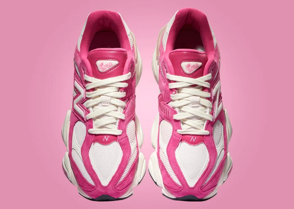 حذاء سنيكرز نيو بالانس 9060 فوشيا بِينك النسائي لون وردي New Balance 9060 Fuchsia Pink