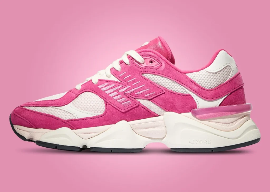 حذاء سنيكرز نيو بالانس 9060 فوشيا بِينك النسائي لون وردي New Balance 9060 Fuchsia Pink