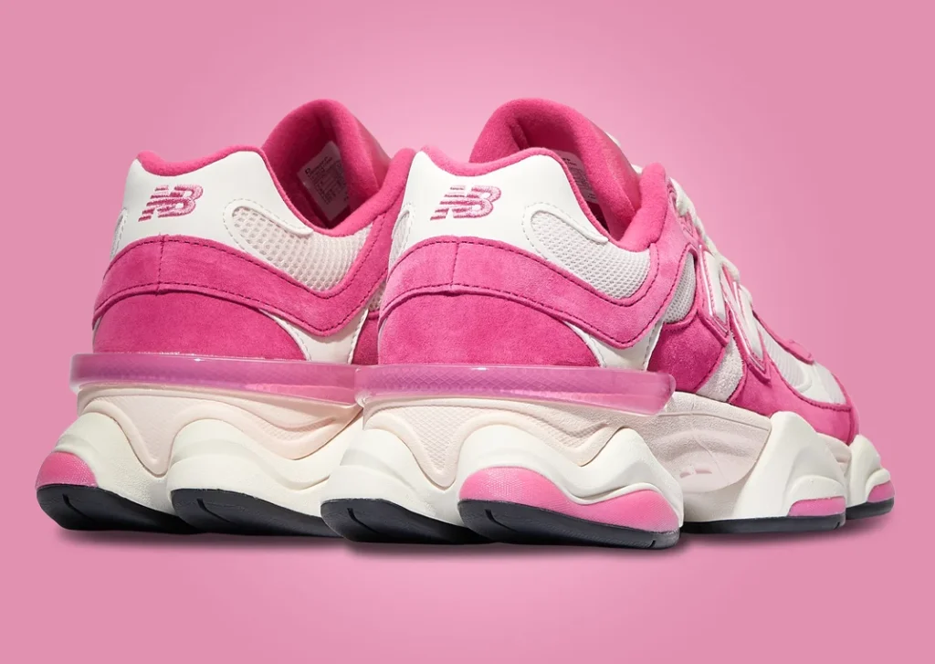 حذاء سنيكرز نيو بالانس 9060 فوشيا بِينك النسائي لون وردي New Balance 9060 Fuchsia Pink