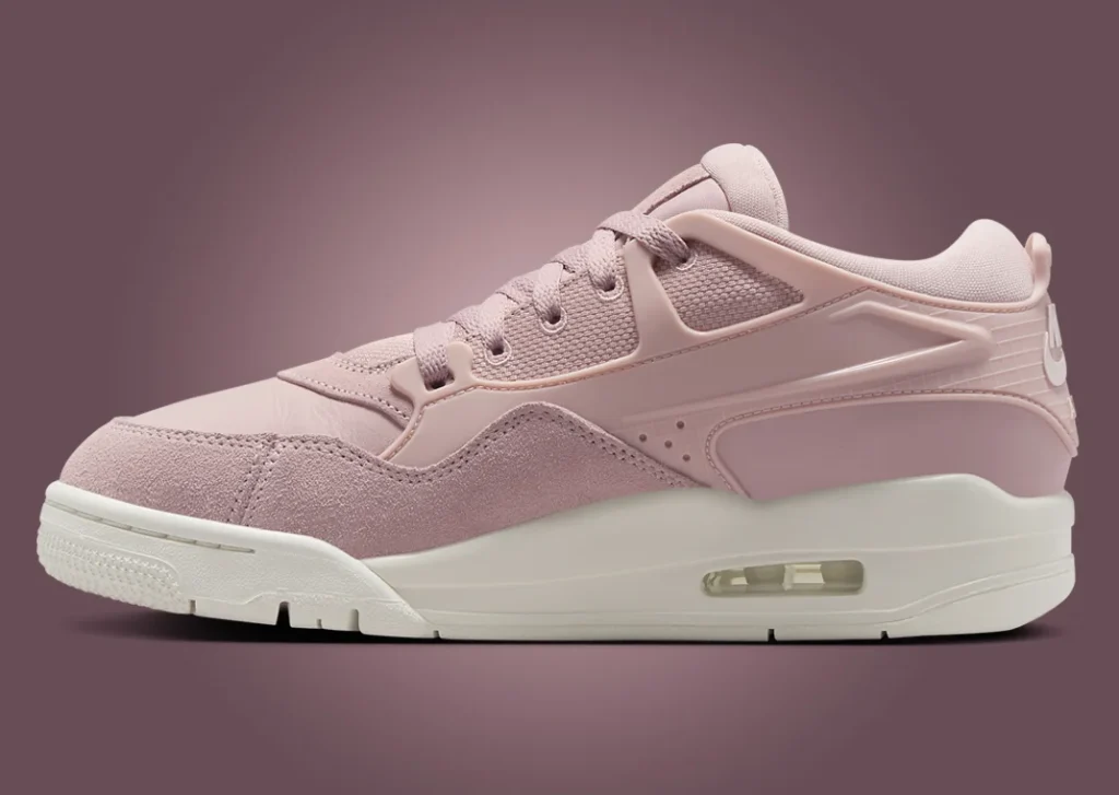 حذاءسنيكرز نايك اير جوردان 4 آر إم بينك أكسفورد النسائي لون وردي Air Jordan 4 RM Pink Oxford