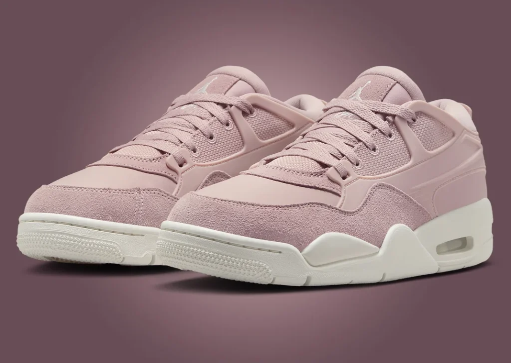 حذاءسنيكرز نايك اير جوردان 4 آر إم بينك أكسفورد النسائي لون وردي Air Jordan 4 RM Pink Oxford