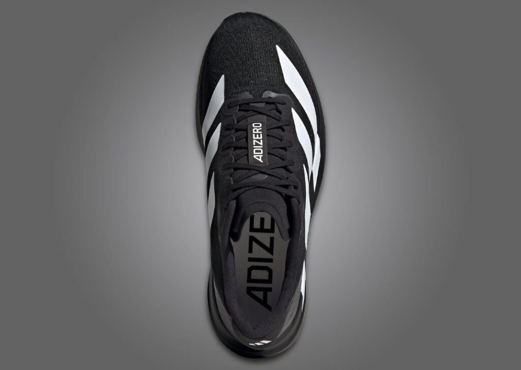 اديداس اديزيرو ايفو اس ال بلاك وايت لون اسود وابيض adidas Adizero Evo SL Black White