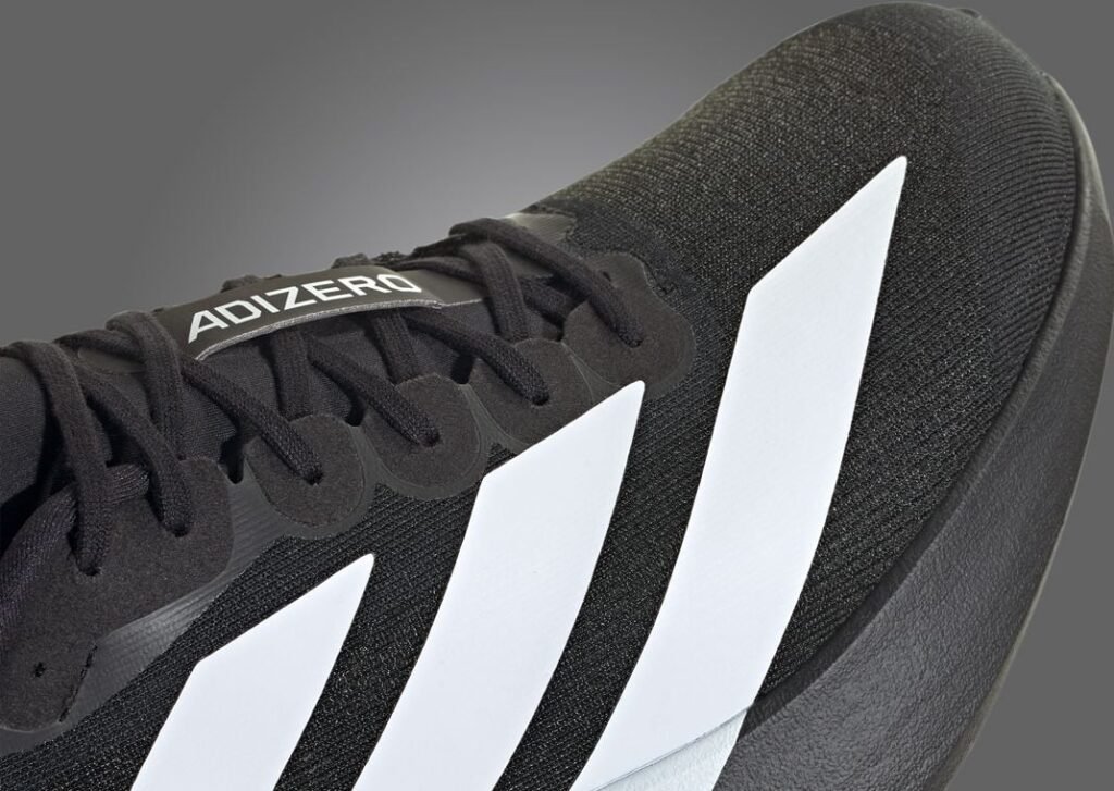 اديداس اديزيرو ايفو اس ال بلاك وايت لون اسود وابيض adidas Adizero Evo SL Black White